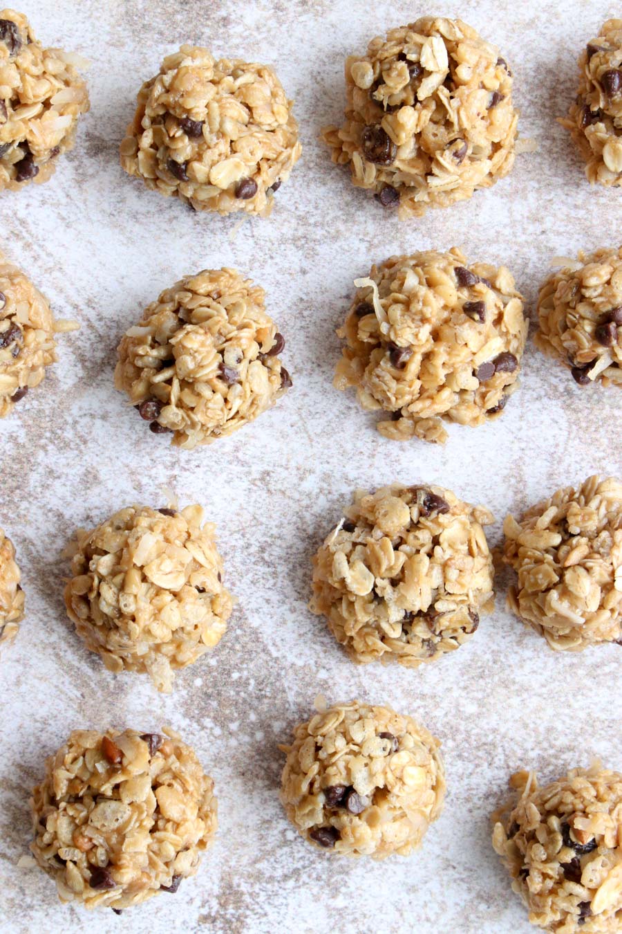 Shot of energy balls in a bow