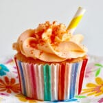 Orange Creamsicle Cupcakes