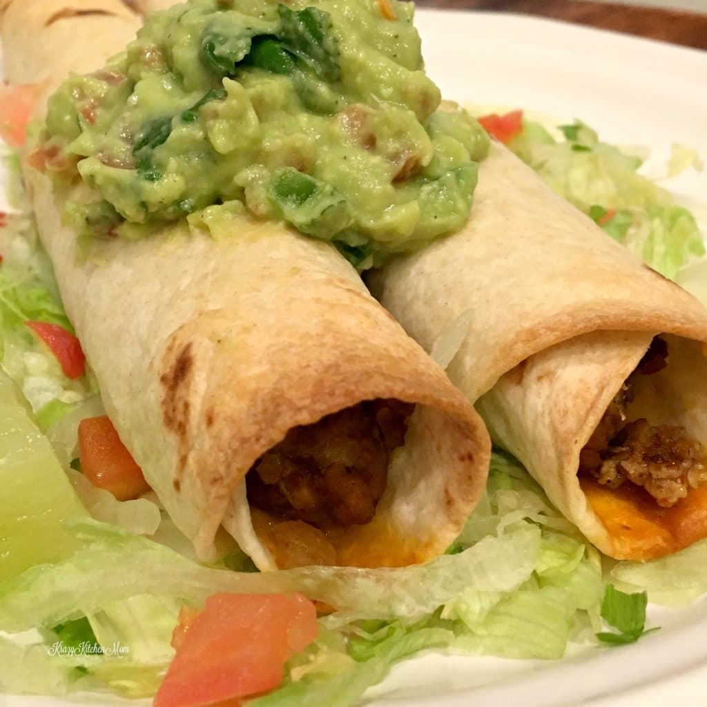 Healthy Turkey Taquitos Krazy Kitchen Mom