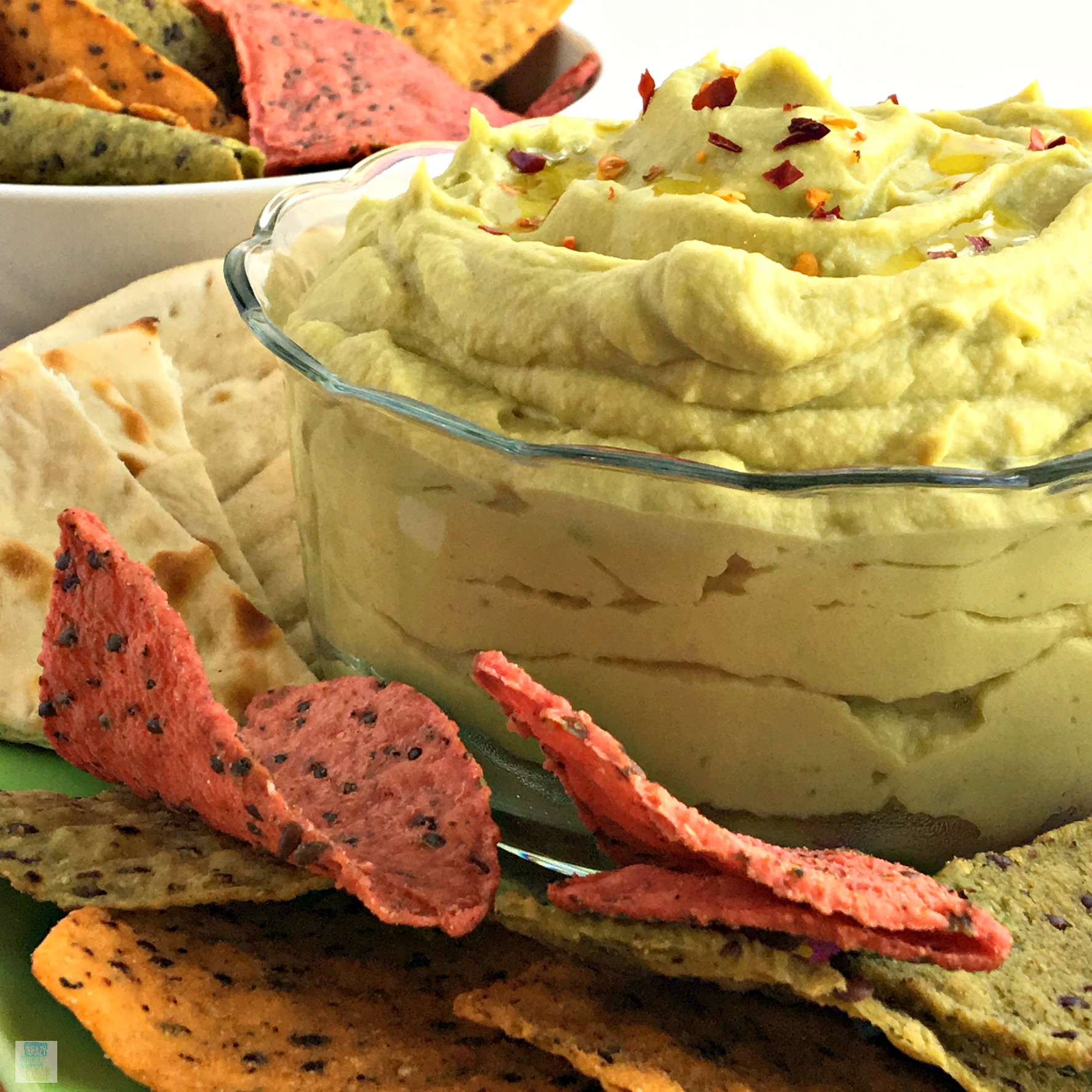 Spicy Avocado Hummus, Avocado Hummus, Hummus