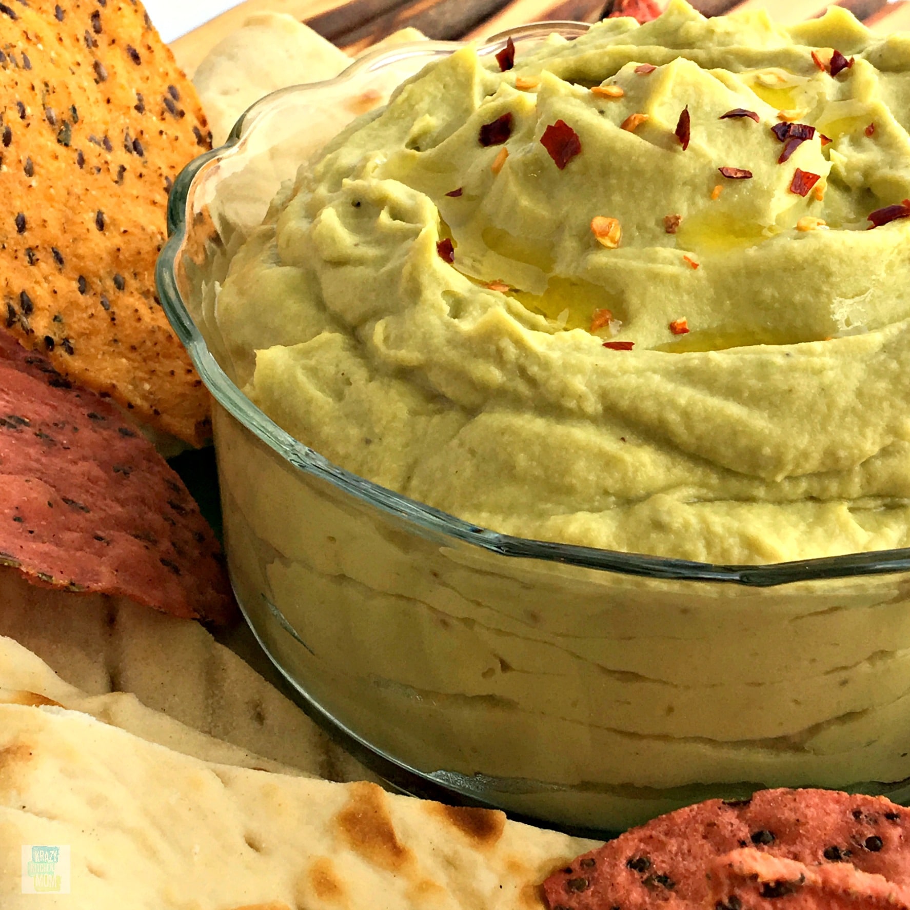 Spicy Avocado Hummus, Avocado Hummus, Hummus