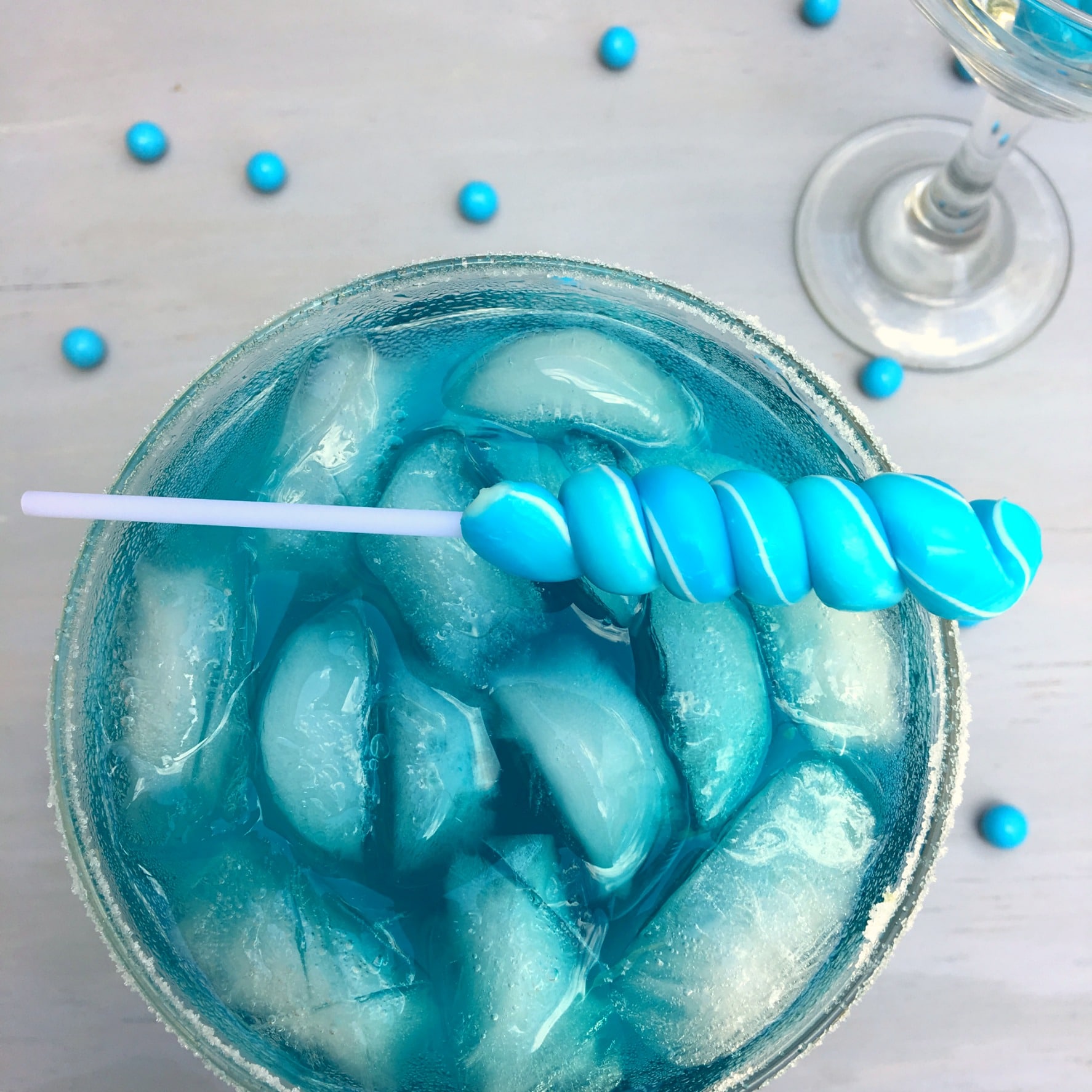 What's in a blue margarita