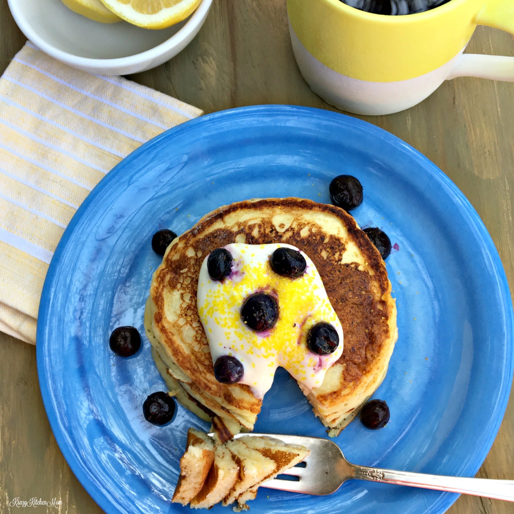 lemon and ricotta pancakes, brunch, pancakes, ricotta pancakes