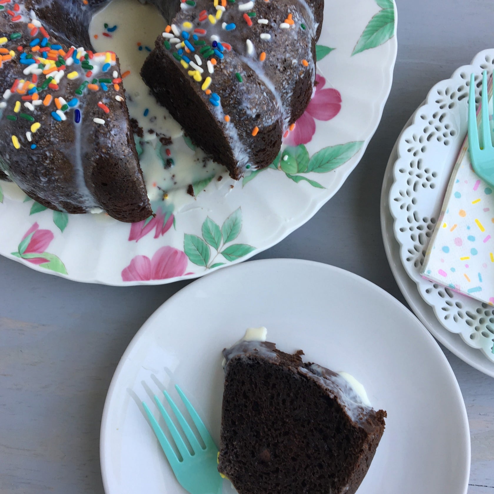 Cathy's Famous Triple Chocolate Bundt Cake