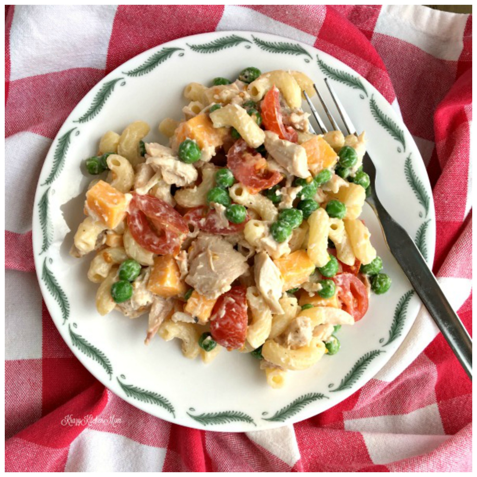 Loaded Macaroni Chicken Salad Krazy Kitchen Mom