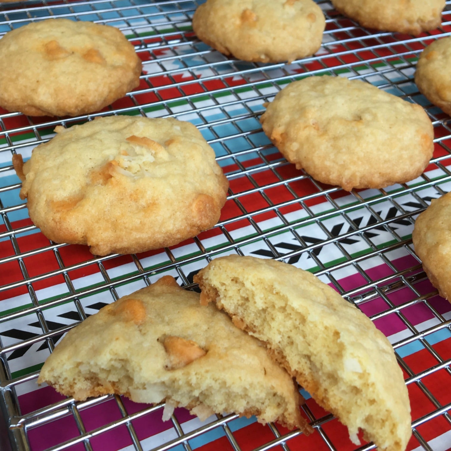 Toll House Butterscotch Chip Cookies with Coconut B Krazy Kitchen Mom