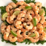 Easy honey lime baked shrimp