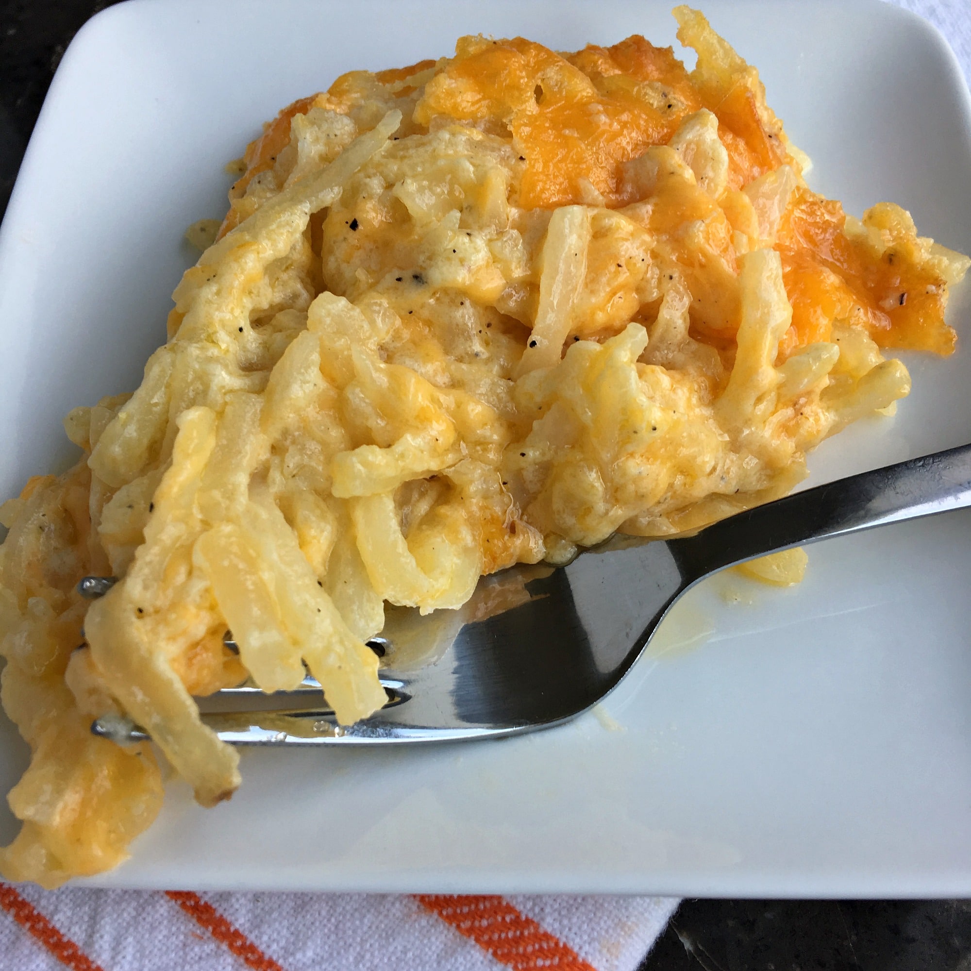 Almost Copy Cat Cracker Barrel Hash Brown Casserole