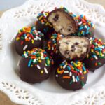 Chocolate Covered Cookie Dough Bites