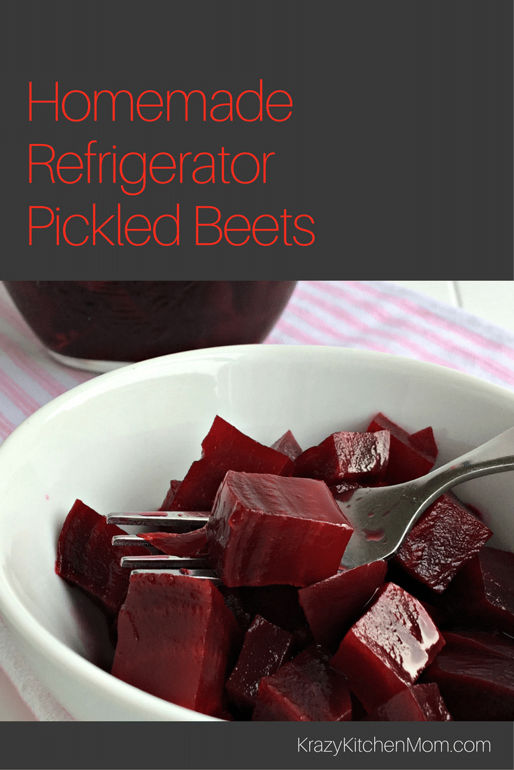 Homemade Refrigerator Pickled Beets