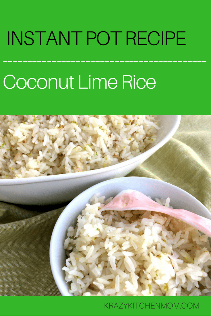 Instant Pot Coconut Lime Rice