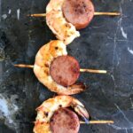 Jennie-O Turkey Kielbasa and Shrimp Skewers