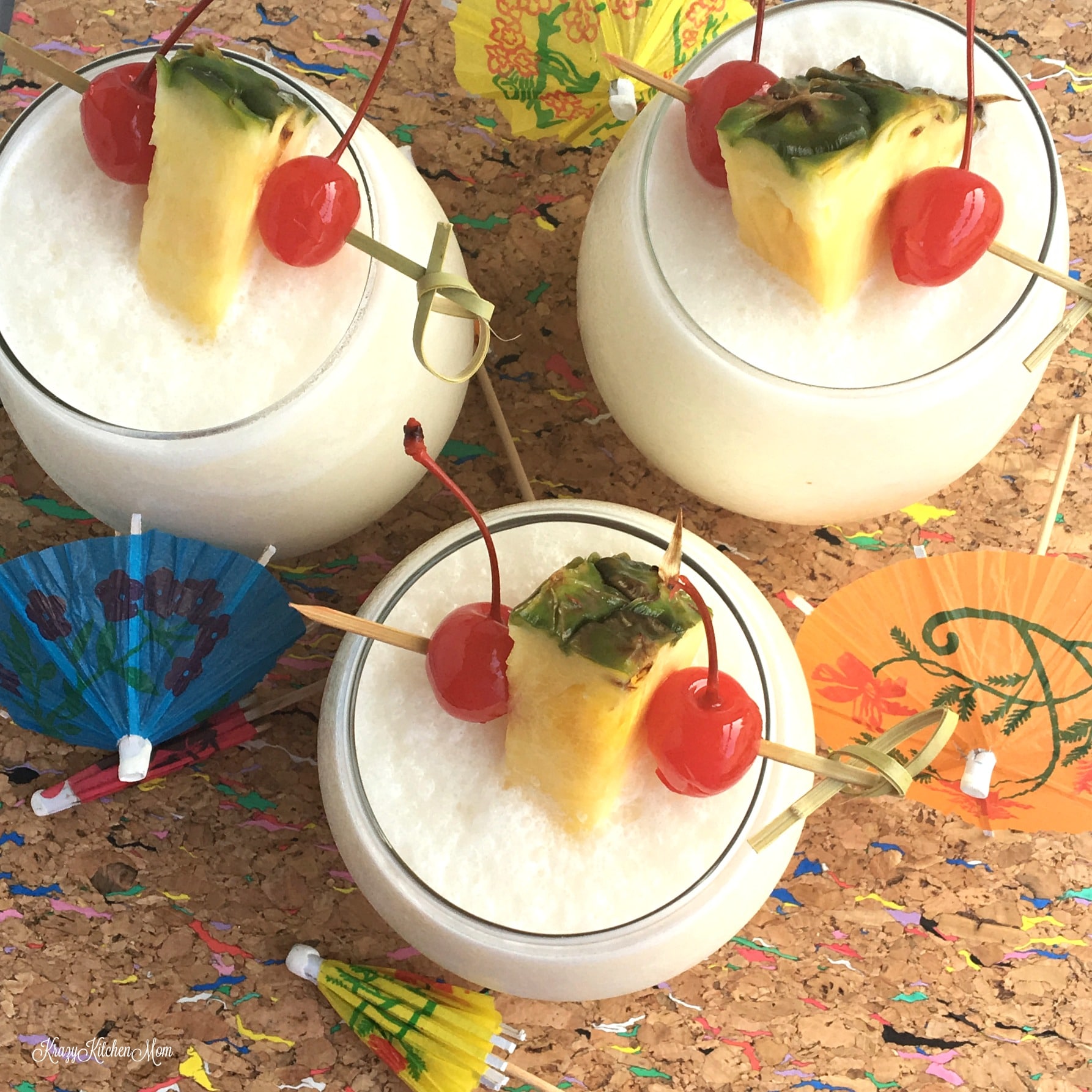 Three Ingredient Frozen Pina Colada