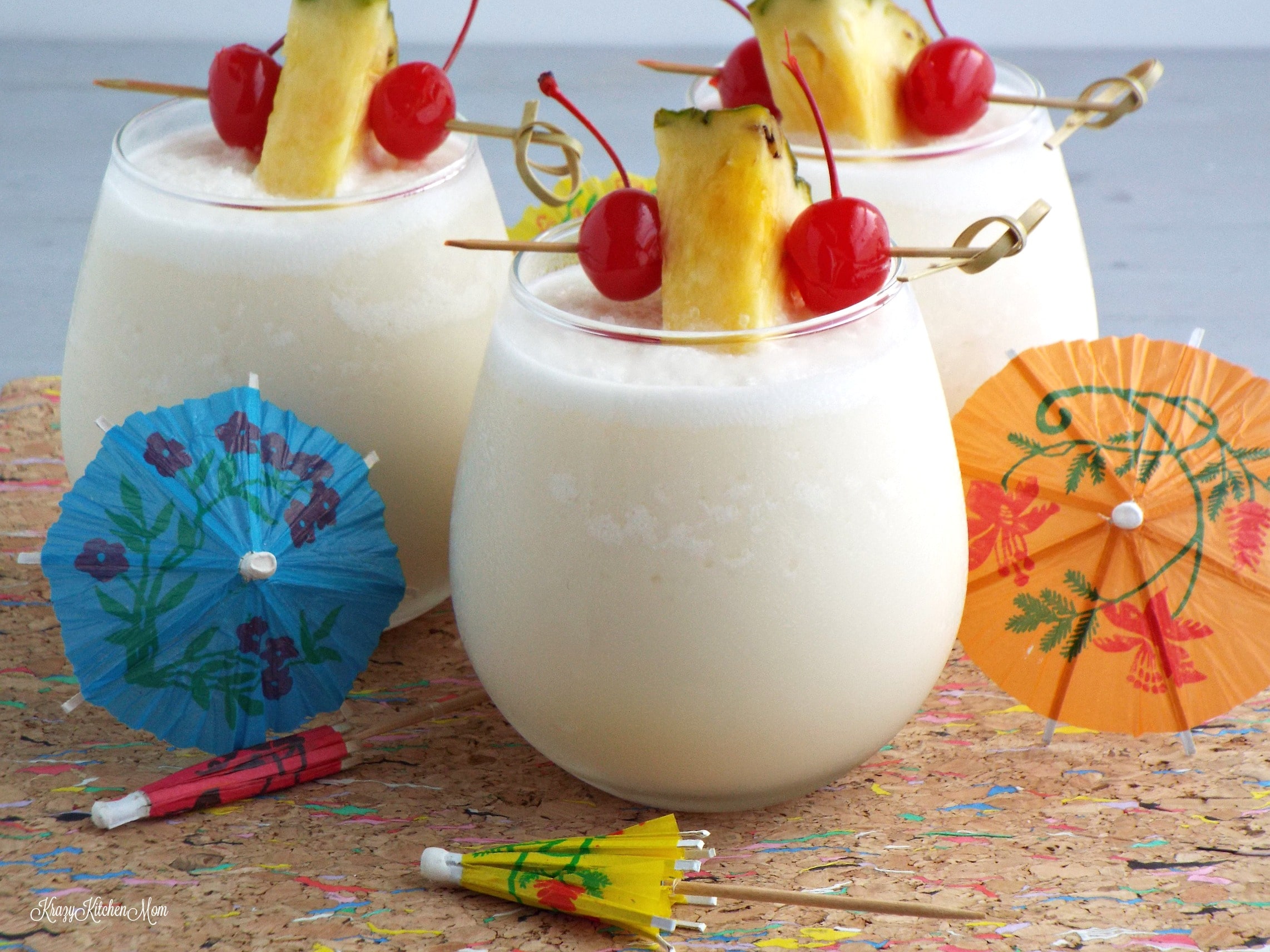 Three Ingredient Frozen Pina Colada