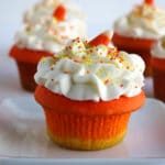 Candy Corn Cupcakes