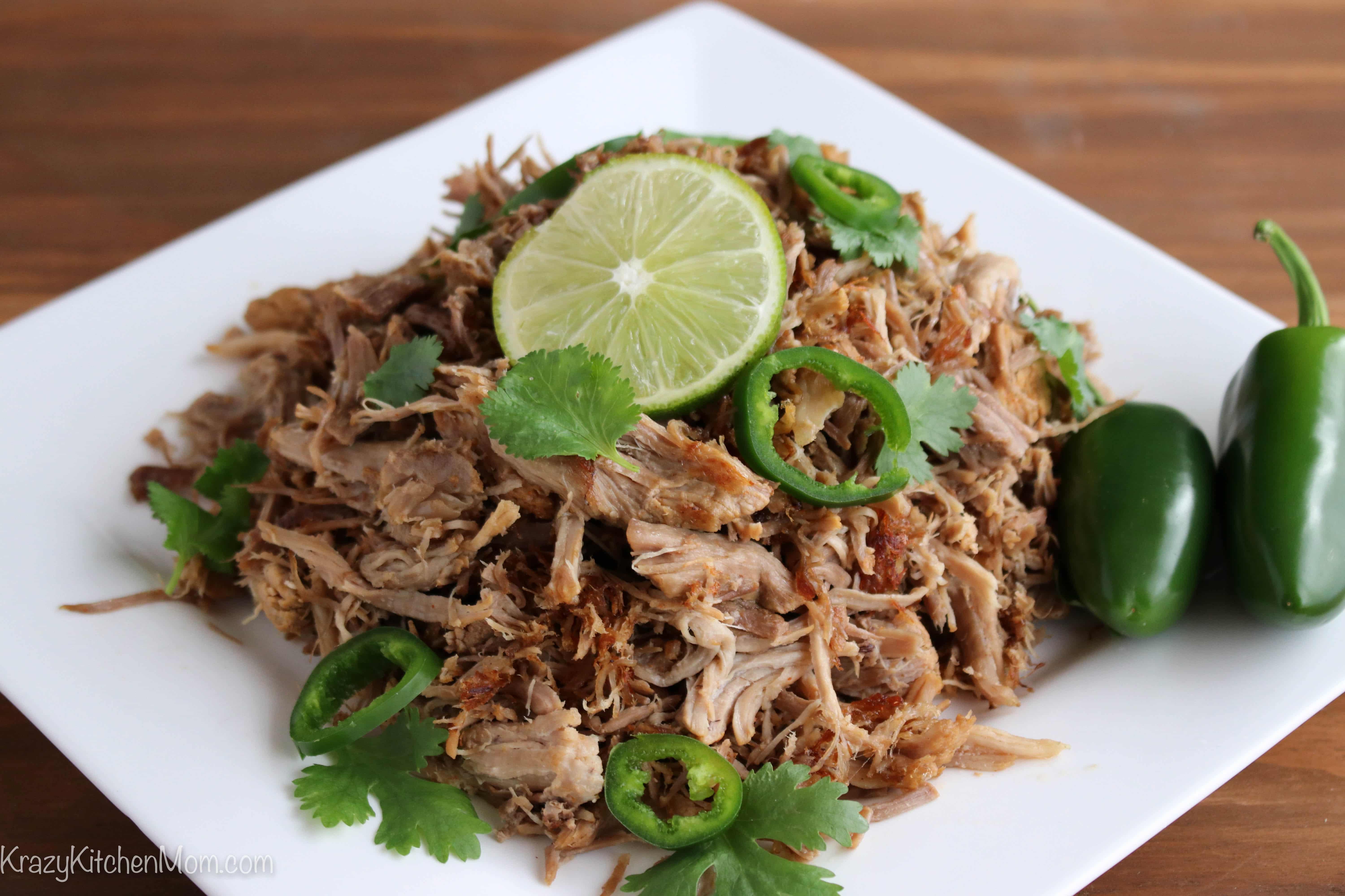 Instant Pot Crispy Pork Carnitas Krazy Kitchen Mom
