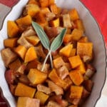 Roasted Butternut Squash and Apples