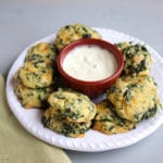 Cornbread Spinach Cheese Bites