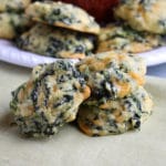 Cornbread Spinach Cheese Bites