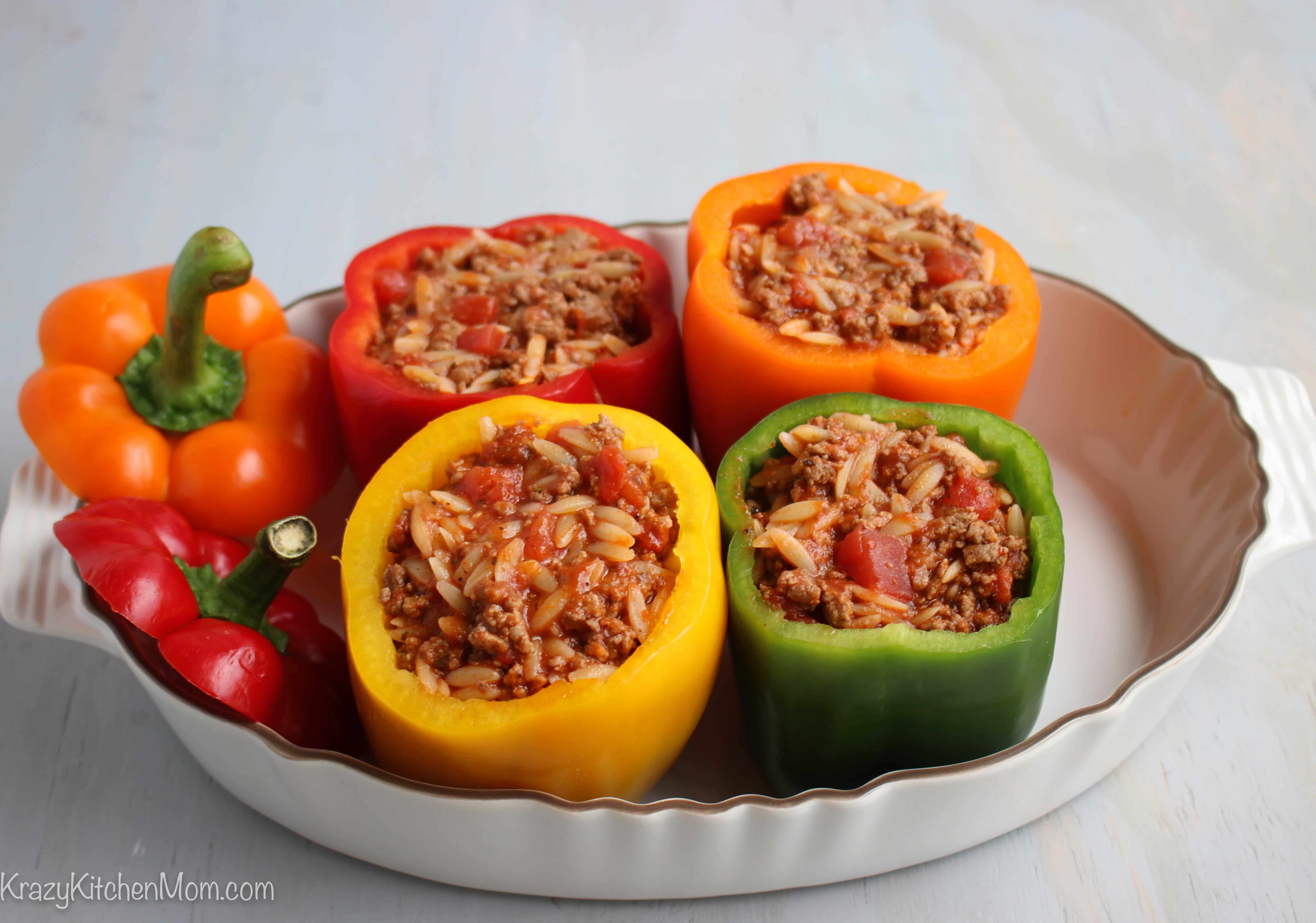 Italian Style Stuffed Bell Peppers