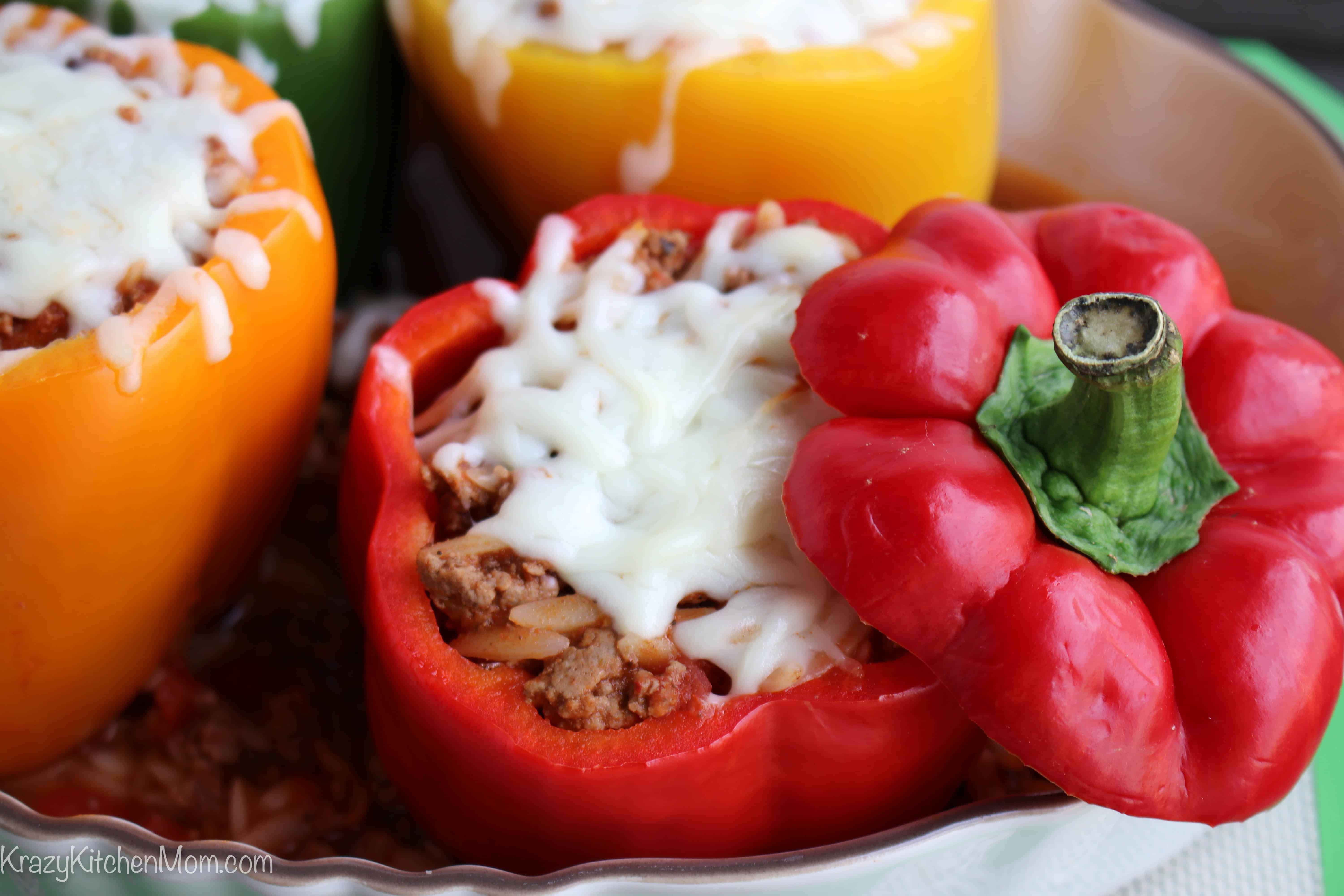 Italian Style Stuffed Bell Peppers