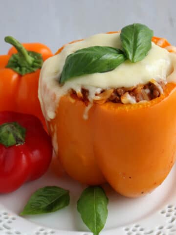 Italian Style Stuffed Bell Peppers