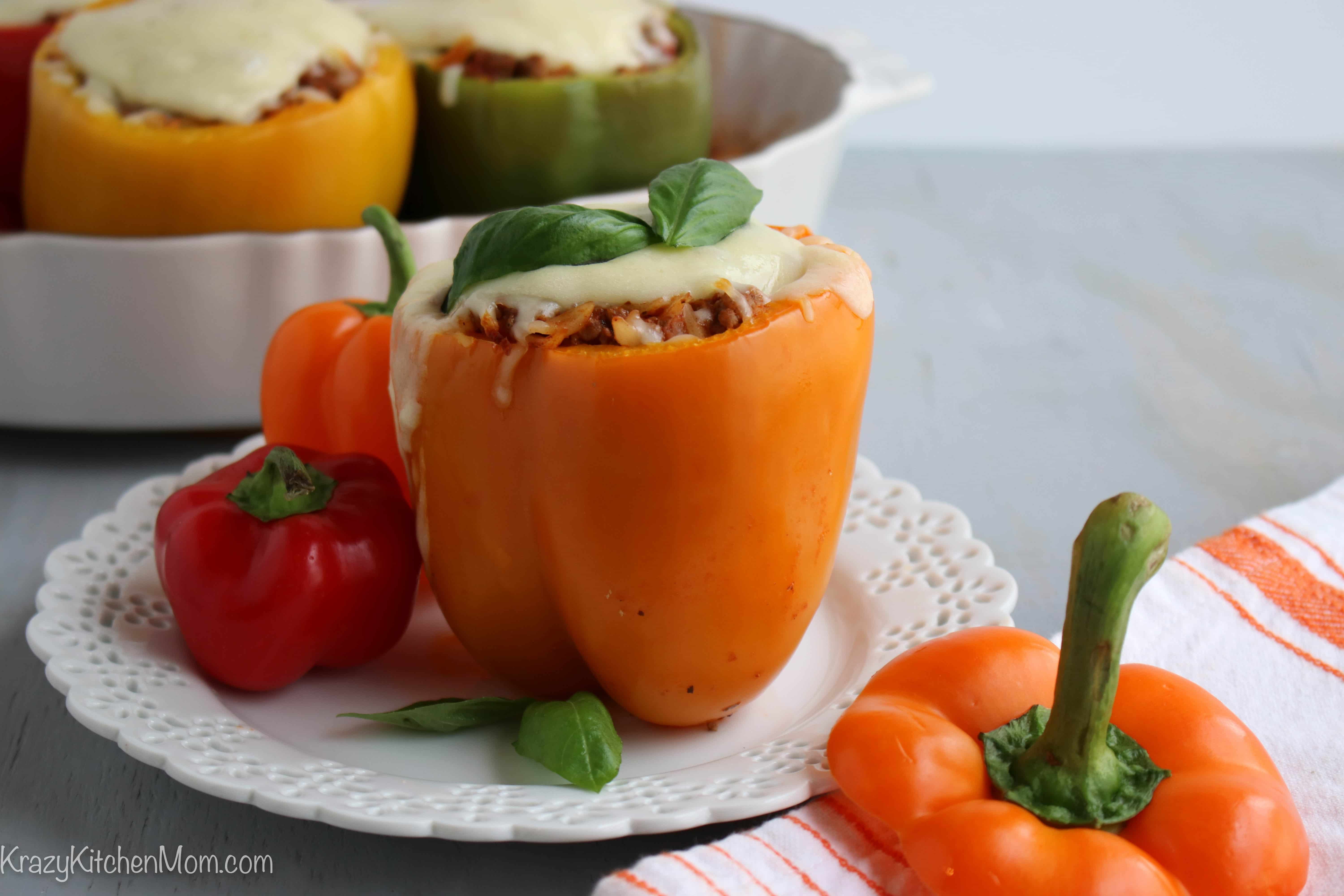 Italian Style Stuffed Bell Peppers