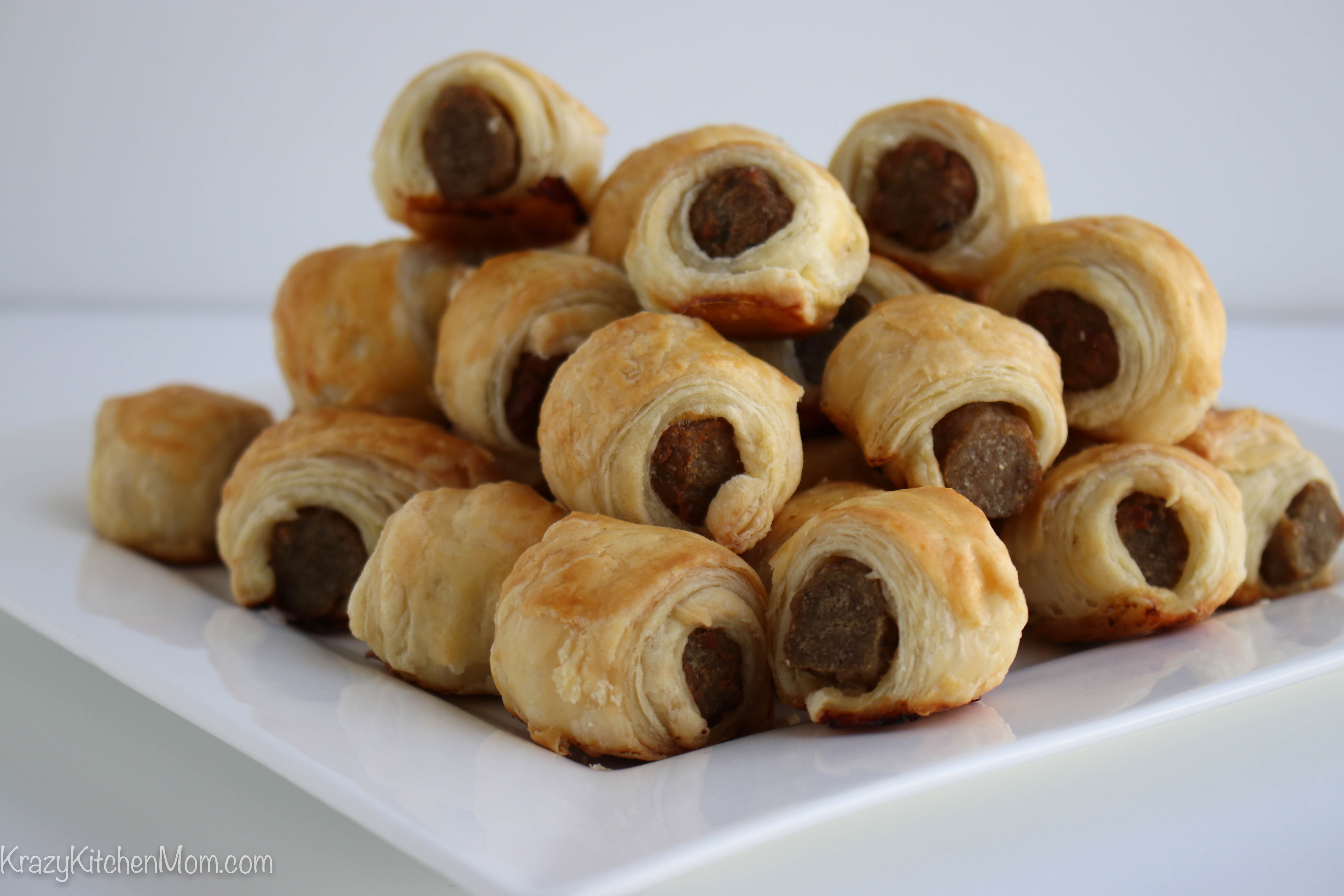 Puff Pastry Pigs In A Blanket