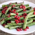 Blistered Balsamic Glazed Green Beans