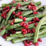 Blistered Balsamic Glazed Green Beans