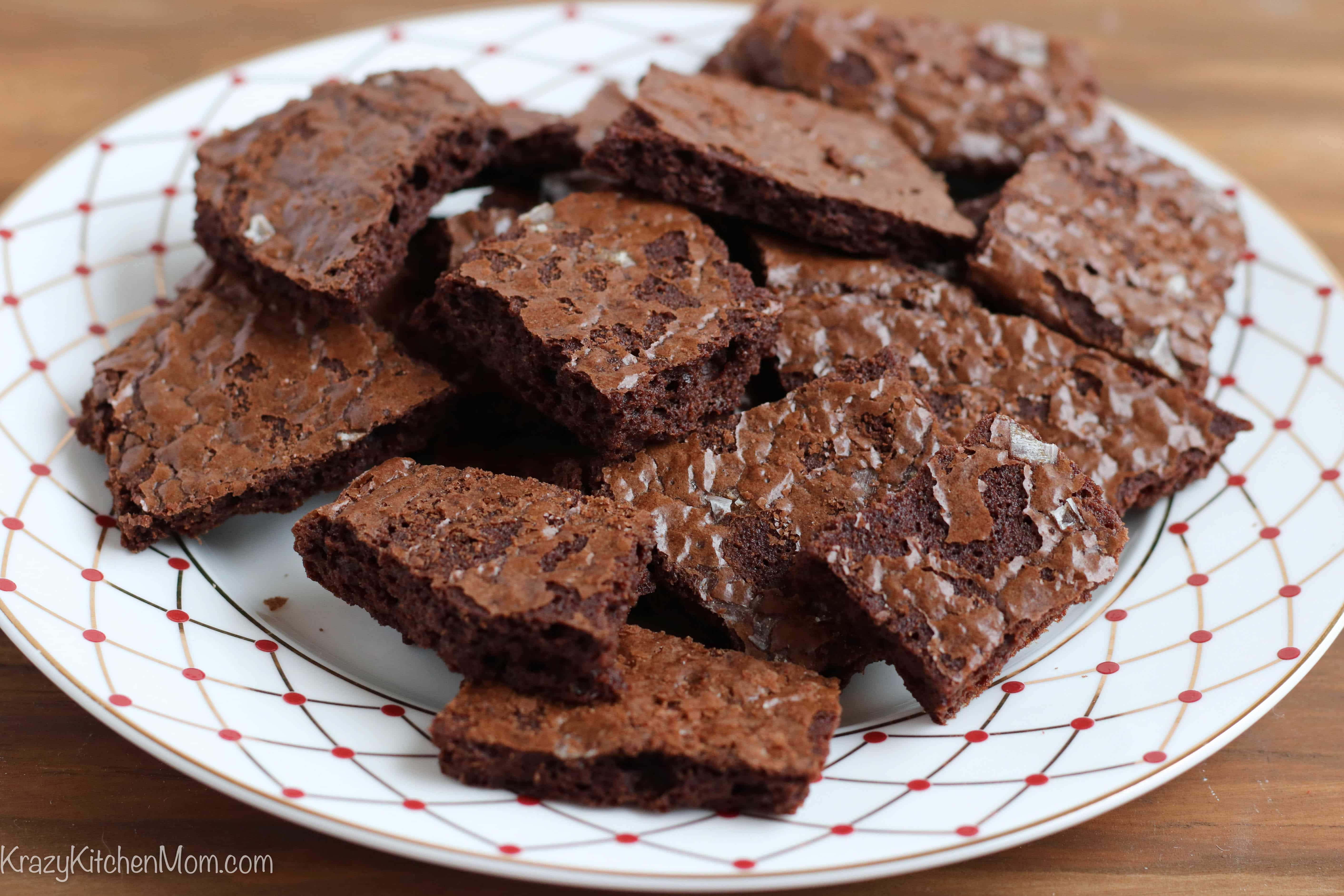 Easy Brownie Brittle From A Box Mix