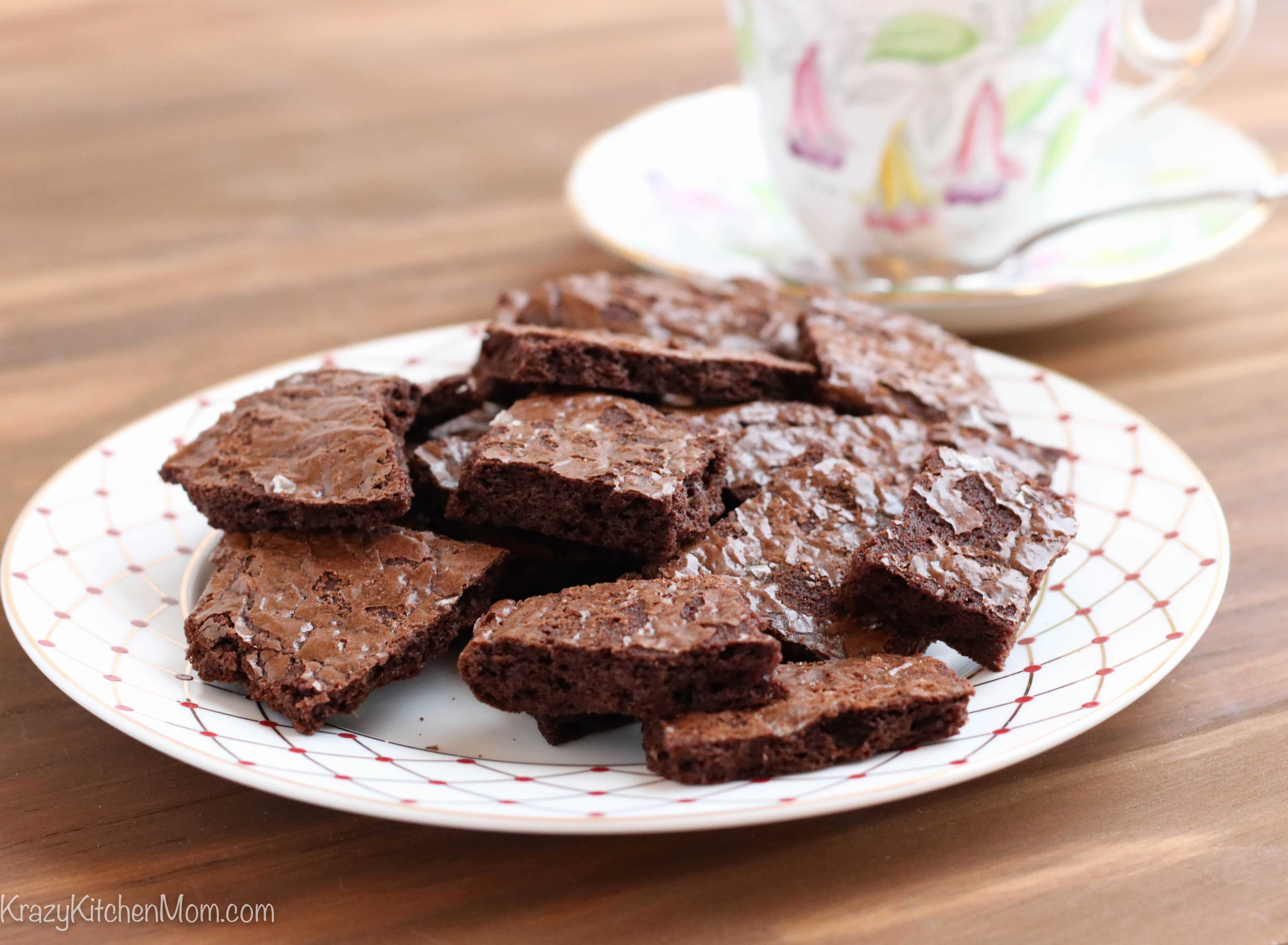 Easy Brownie Brittle From A Box Mix