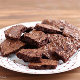 Easy Brownie Brittle From A Box Mix