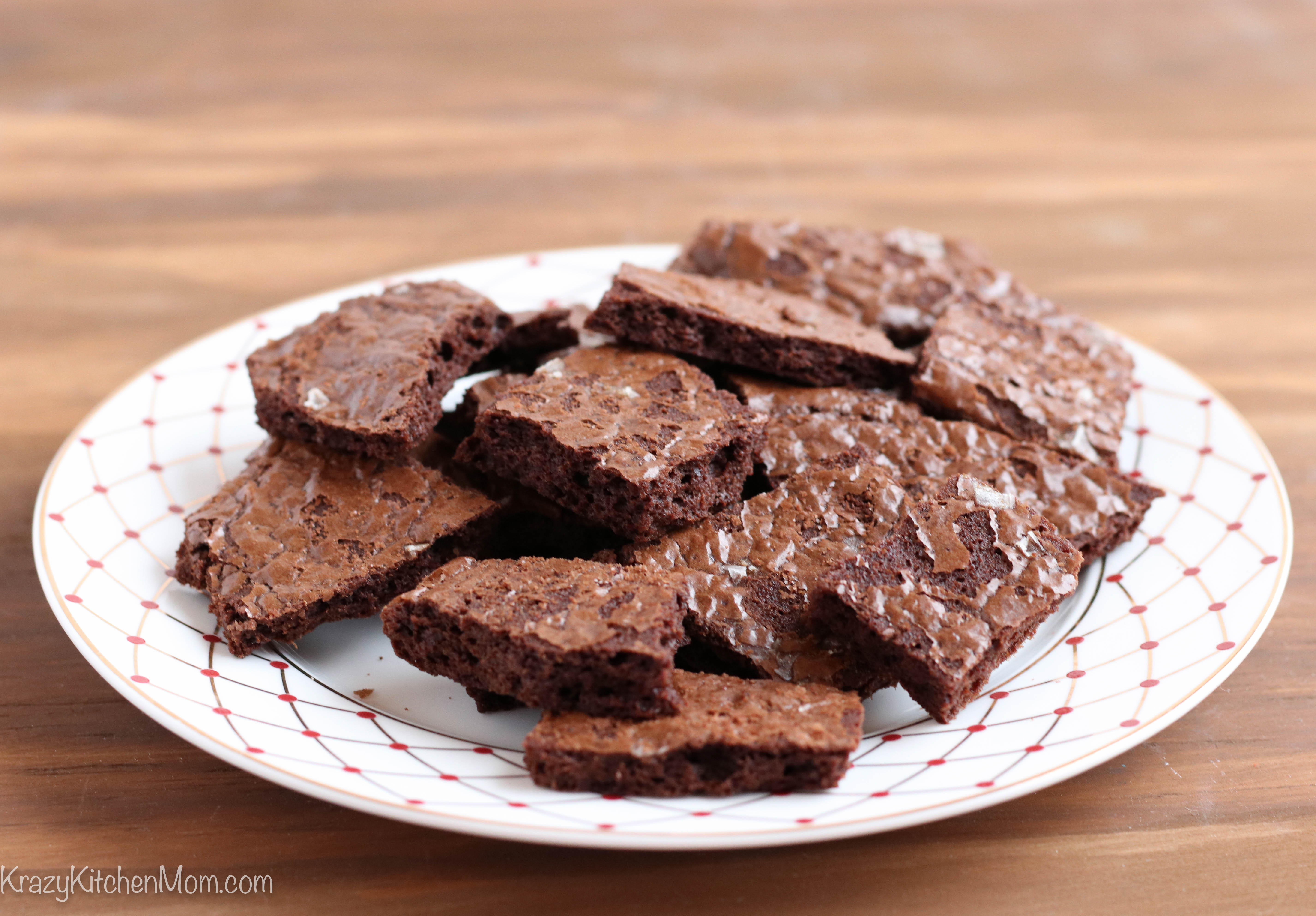 Easy Brownie Brittle From A Box Mix