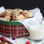 Orange Cranberry Oatmeal Cookies
