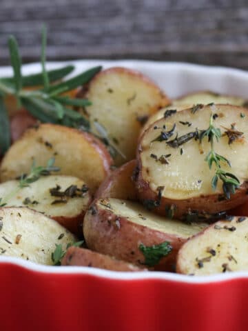 Rosemary and Thyme Roasted Potatoes