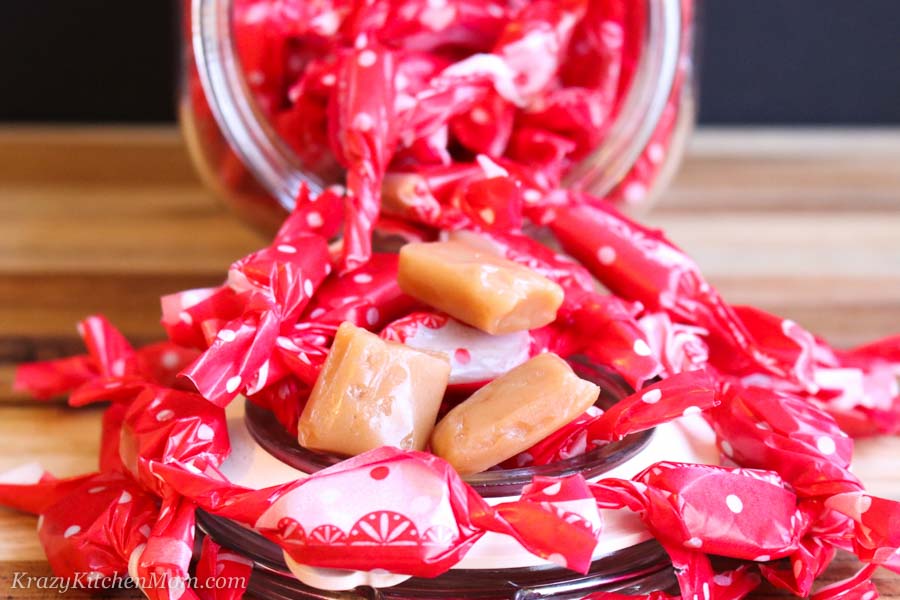 Old Fashioned Salted Caramels