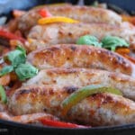 Sausage, Onions and Peppers