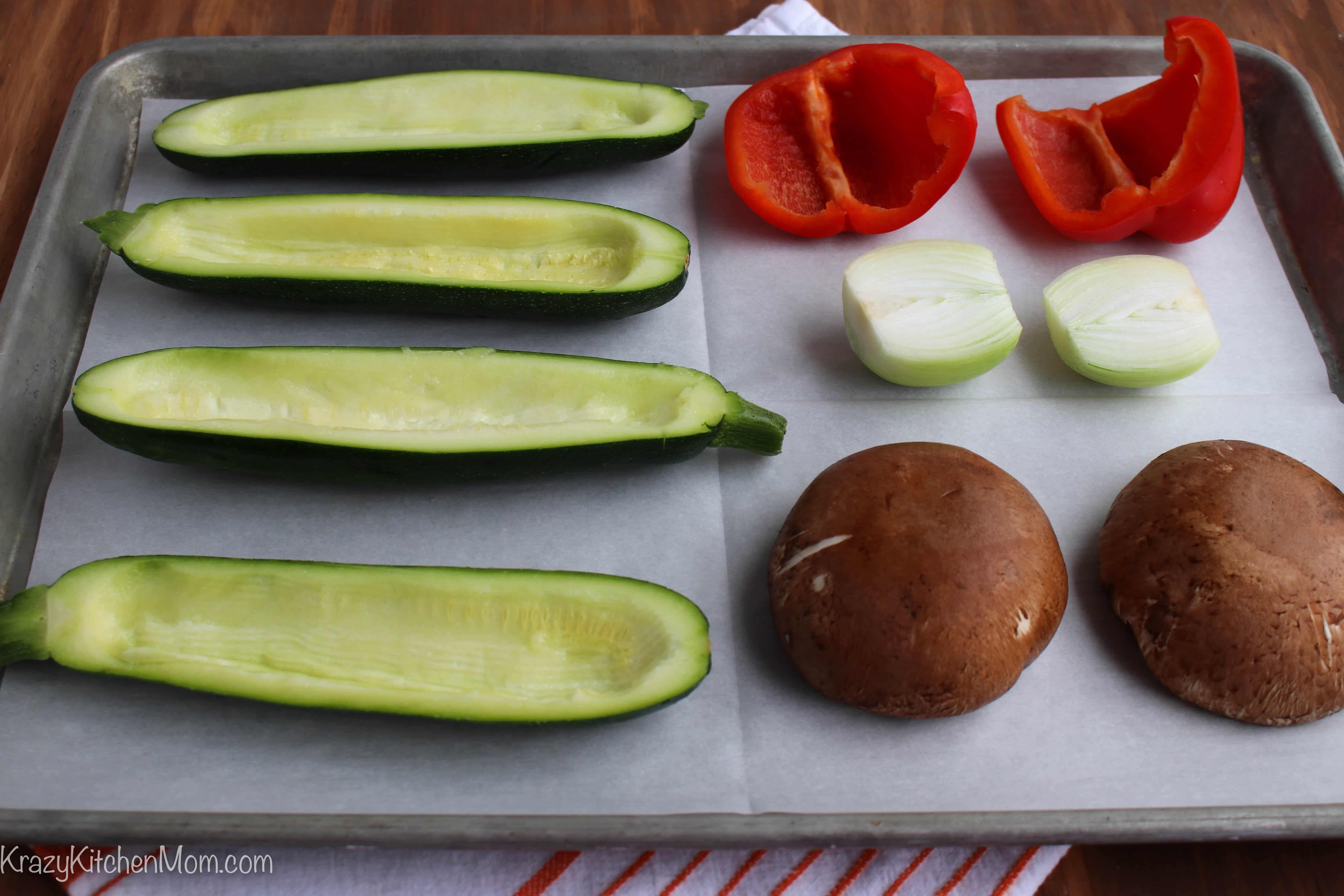 Award Winning Vegetarian Zucchini Boats