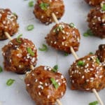 Asian Style Chicken Meatballs