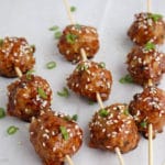 Asian Style Chicken Meatballs