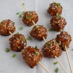 Asian Style Chicken Meatballs