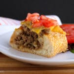 Cheeseburger Stuffed French Bread