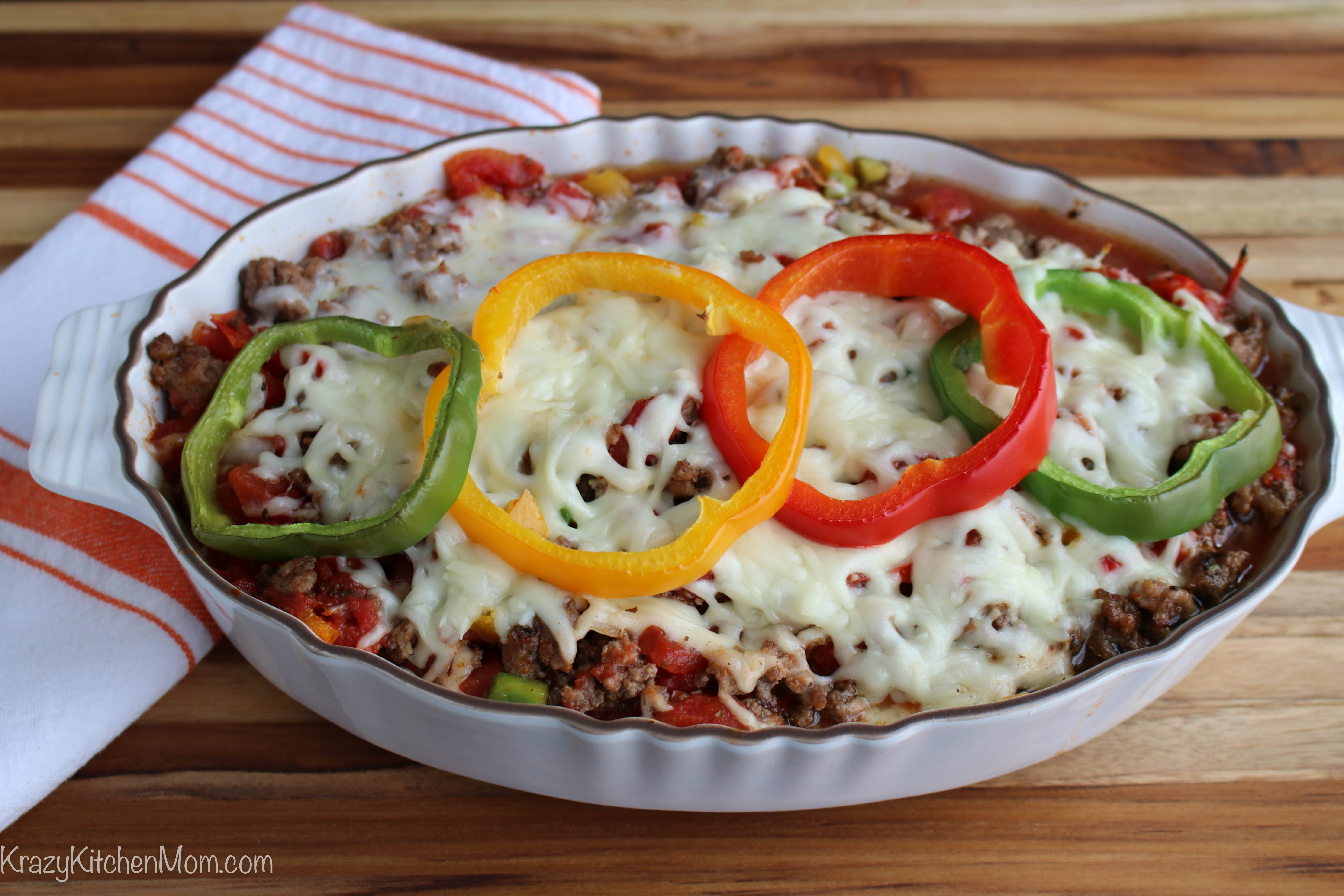 Deconstructed Stuffed Pepper Casserole