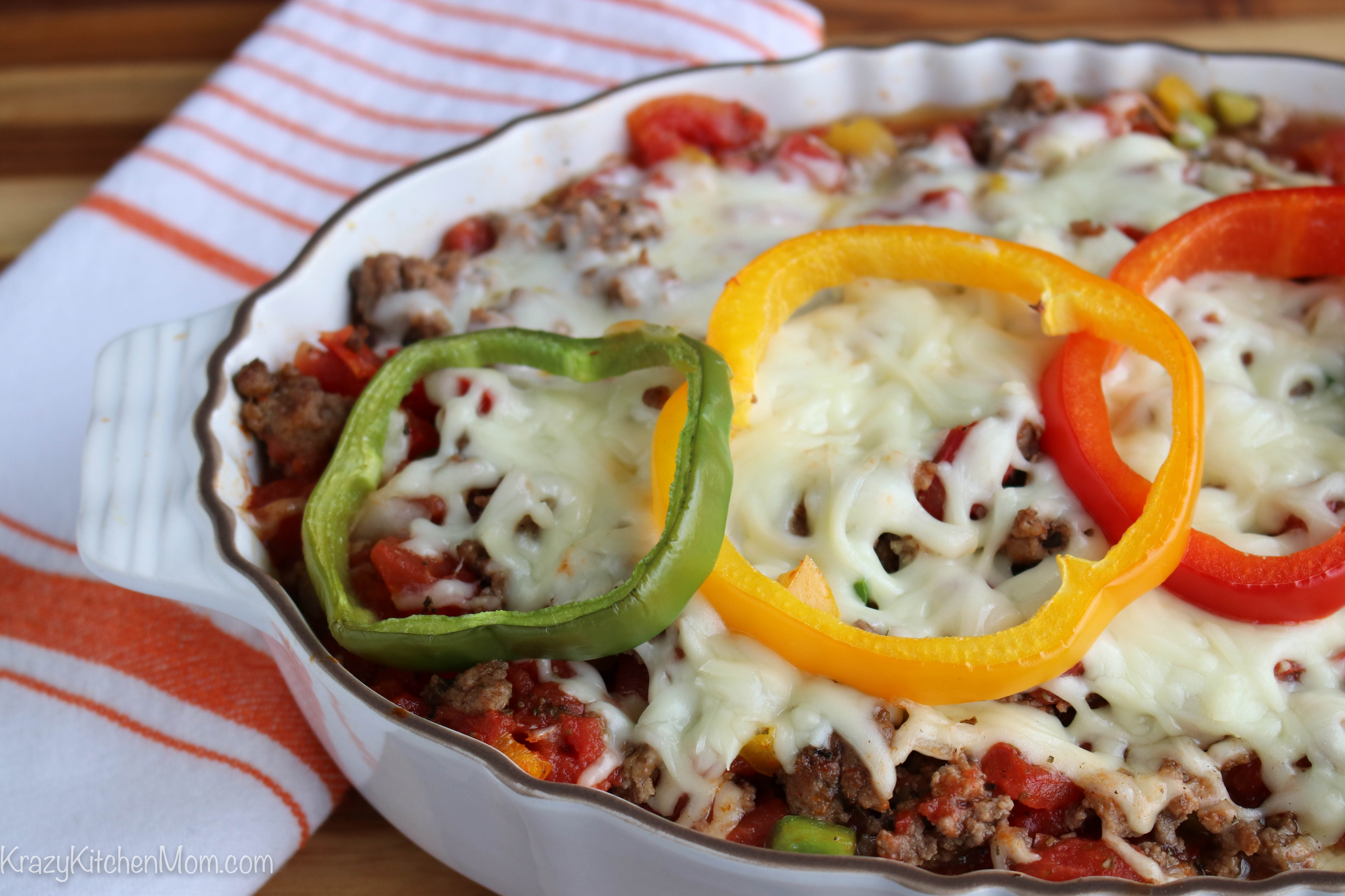 Deconstructed Stuffed Pepper Casserole