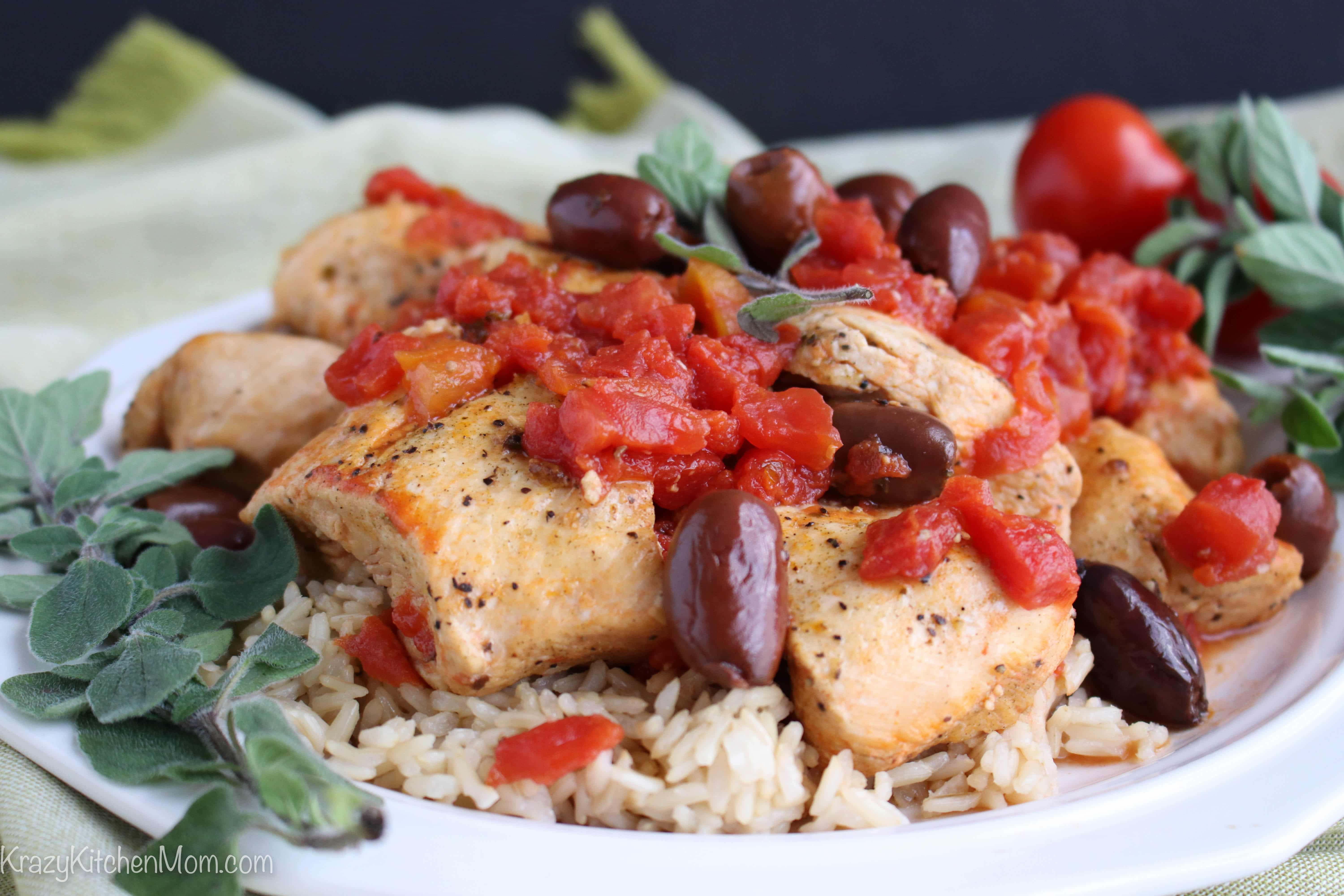 Instant Pot Mediterranean Chicken C Krazy Kitchen Mom