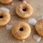 Cinnamon Sugar Sour Cream Doughnuts