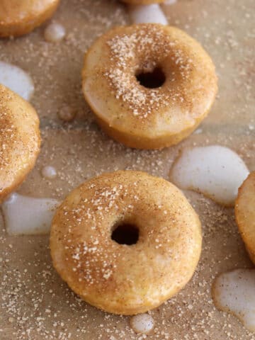 Cinnamon Sugar Sour Cream Doughnuts