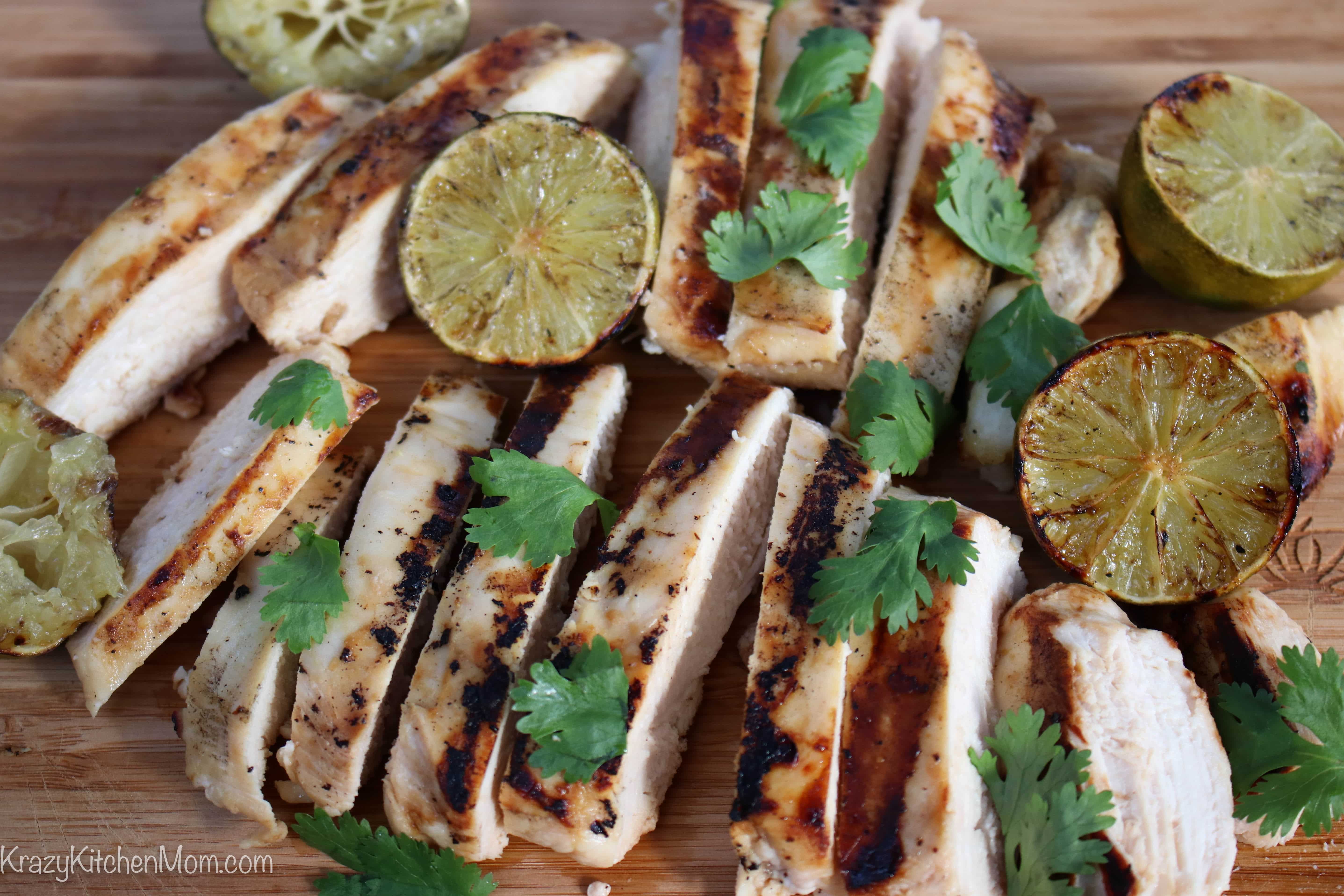 Grilled Mojito Lime Chicken