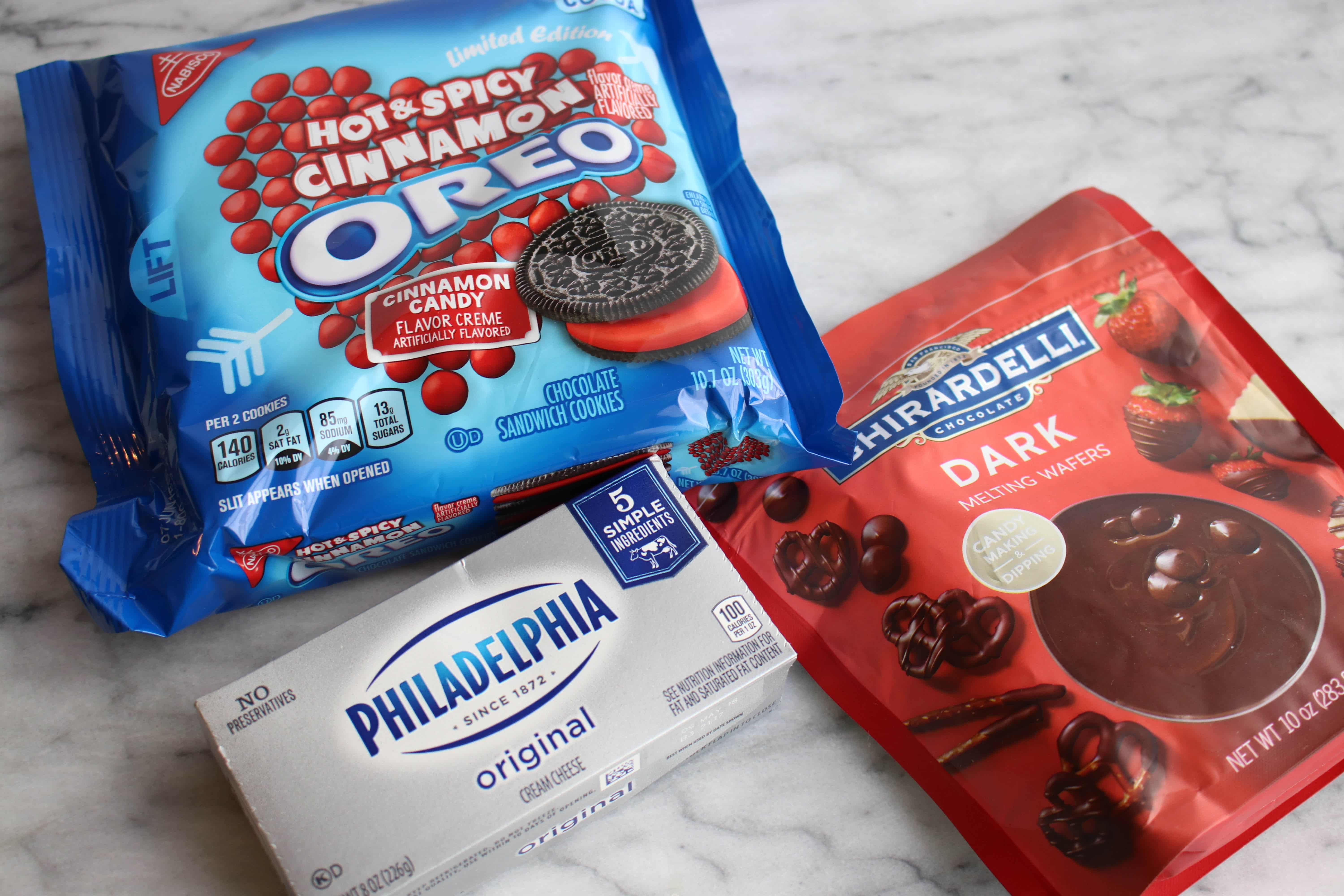 no-bake cinnamon Oreo truffles